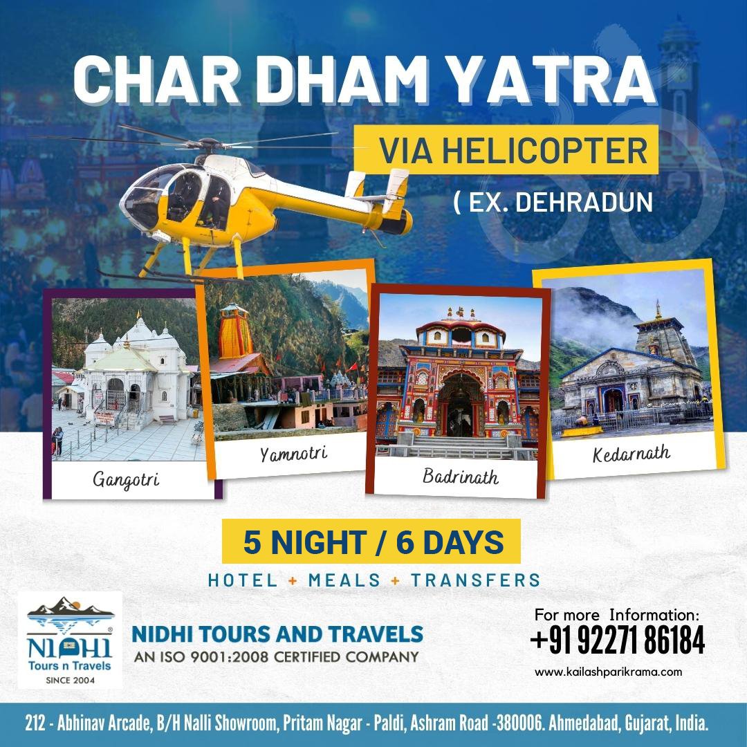 NRI KP-KMY 2025 chardham heli